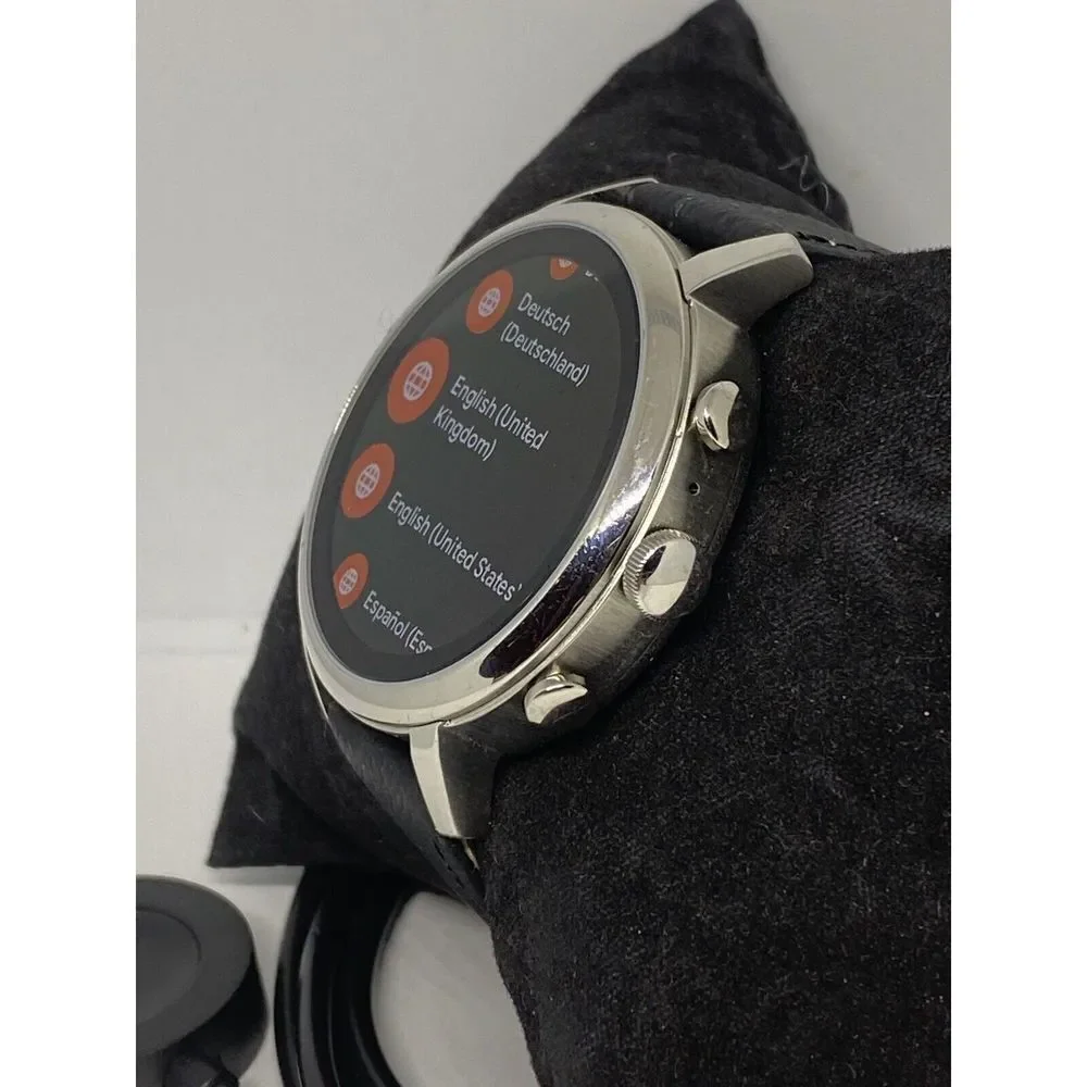 Fossil Gen 4 Authentic Digital Dial Smart Watch Custom Band FTW6014 AB352